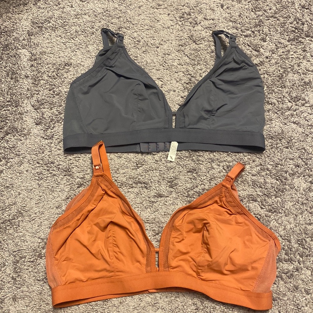 Two NWOT Lively Size 3 Busty Bralette Breastfeeding Bras